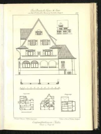 Einfamilienhaus in Aalen, Details zu Tafel 21.