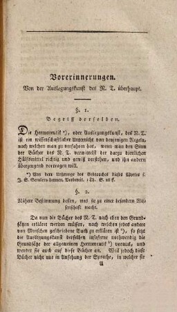 Lehrbuch der Hermeneutik des N. T. nach Grundsätzen der grammatisch-historischen Interpretation