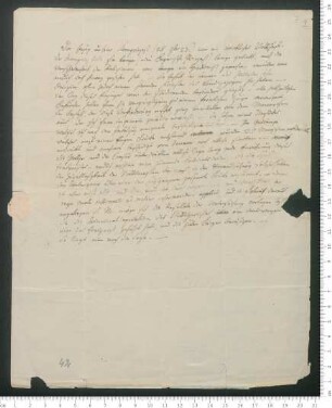 Brief von Adelbert von Chamisso an Christian Gottfried Ehrenberg und Friedrich Wilhelm Hemprich