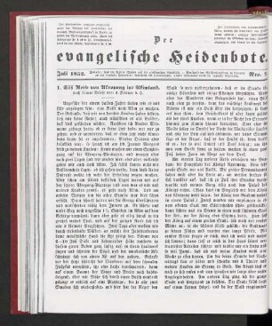 Juli 1852. Nro. 7