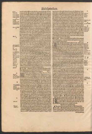 Incipit argumentum in epistolam ad Philippenses.