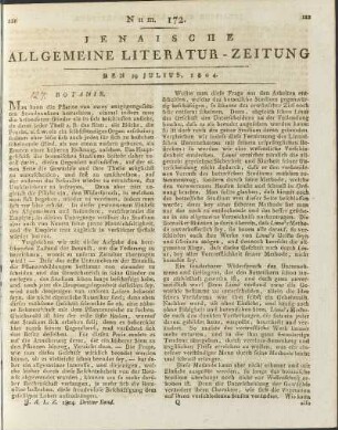 Num. 172. Den 19. Julius. 1804