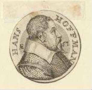 Medaille auf Hans Hoffmann
