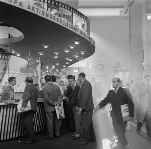 Messestand : Köln. Messestand der Firma Agfa auf der photokina