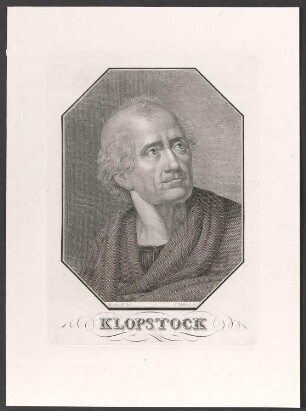 Porträt Friedrich Gottlieb Klopstock (1724-1803)