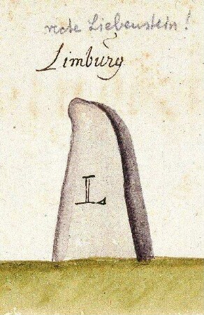 Liebenstein : Neckarwestheim HN (Schorndorfer Forst, Marksteinzeichen II)