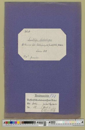 Abkommen über die Auslieferung der Handelsflotte. - Protokolle: Bd. 2