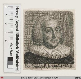 Bildnis Johann Matthias Liebrecht