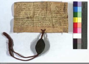 Stephan, eps. Lagelensis, gewährt den Besuchern u. Förderern der Elisabethkirche zu Marburg 40 Tage Ablaß.