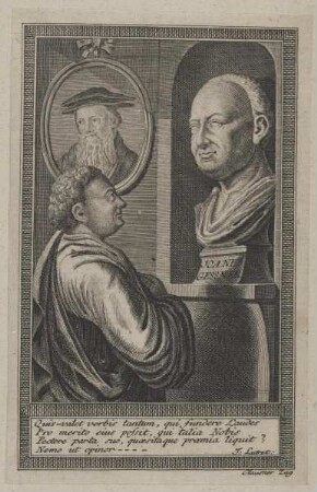 Doppelbildnis des Johannes Gessner und des Conrad Gessner