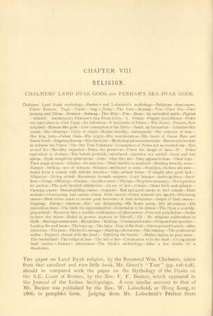 Chapter VIII. Religion
