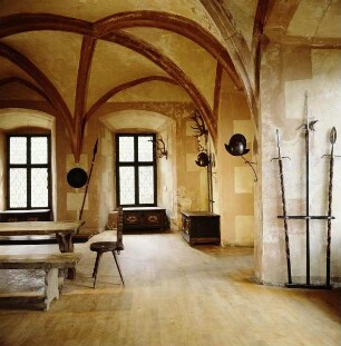 Ronneburg. Kernburg der Anlage. Palas. Inneres, Saal