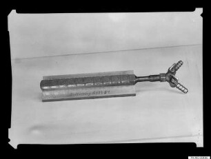 Sperrvorrichtung f. Flächenschleifm. Schumann; Foto 1962
