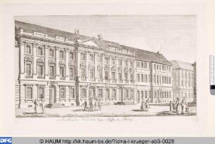 Potsdam, zweite Vorstellung der Nordseite beim Bassin