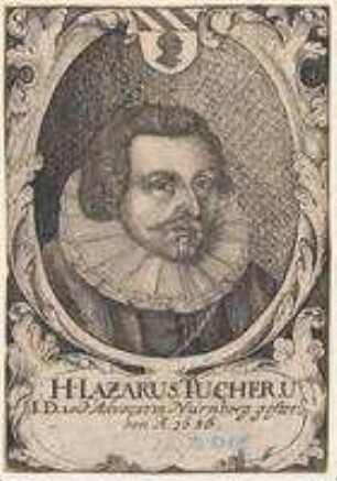 Dr. jur. utr. Lazarus Tucher, Advokat in Nürnberg; gest. 1636