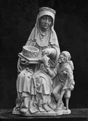 Die heilige Elisabeth mit Bettler