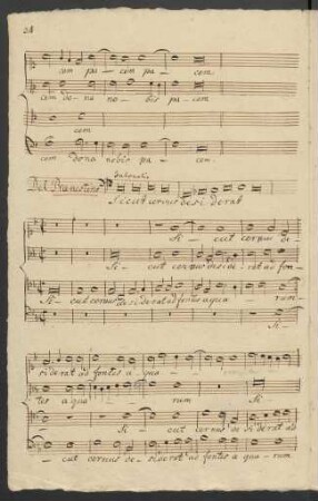 Sicut cervus desiderat; V (4)