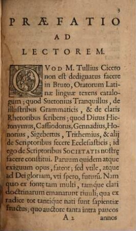 Petri Ribadeneira Illustrium scriptorum religionis Societatis Iesu catalogus