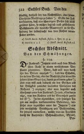 Sechster Abschnitt. - Siebenter Abschnitt.