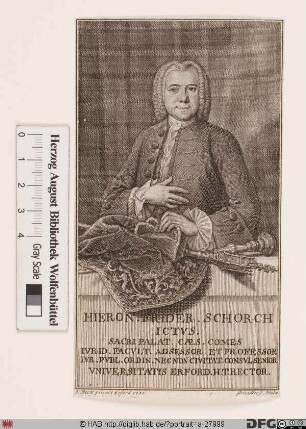 Bildnis Hieronymus Friedrich Schorch