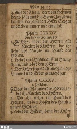 Psalm CXXXIV