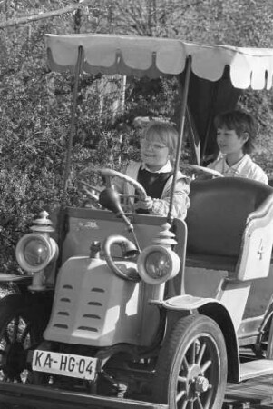 Kinderautobahn im Stadtgarten Karlsruhe