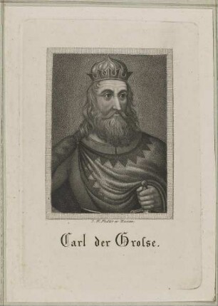 Bildnis des Kaisers Karl der Große