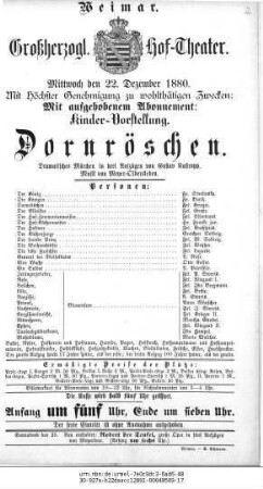 Dornröschen