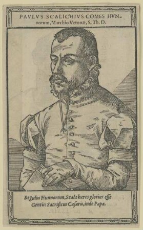 Bildnis des Paulus Scalichius