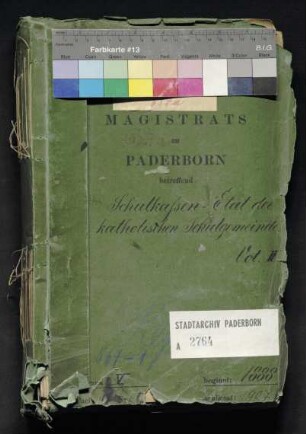 Schulkassenetat der katholischen Schulgemeinde