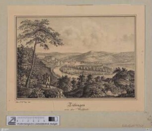 Tübingen von der Westseite