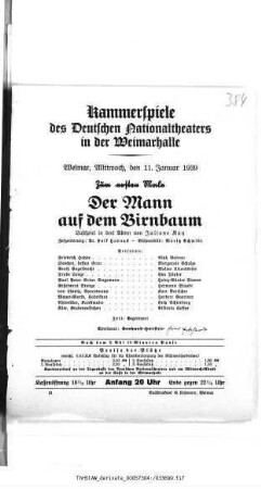 Der Mann auf dem Birnbaum