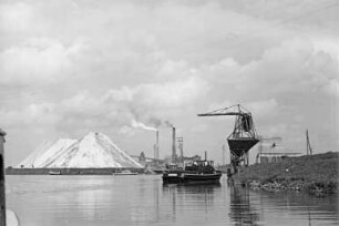 Hafen Sehnde, Kali-Bergwerk am Mittellandkanal