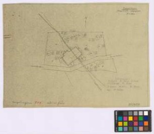 Bergalingen (Landkreis Waldshut): Haus Nummer 33. Lageplan