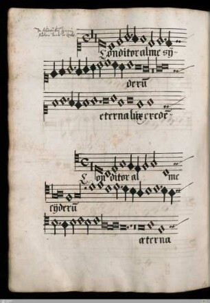 Authore Jacobo de Kerle : Conditor alme syderum "In Adventu domini hymnus"
