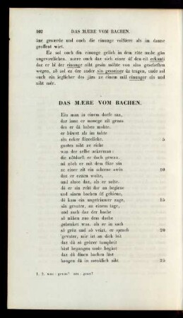 Das Maere Vom Bachen.