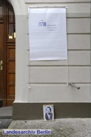 Gedenktafel für Grete Weiser, Giesebrechtstraße 18 (Charlottenburg)