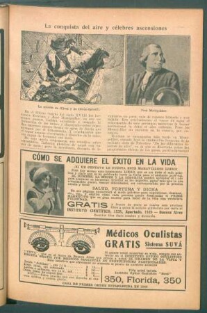 La conquista del aire y célebres ascensiones