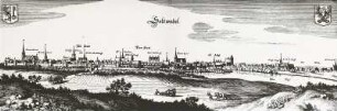 Pflügende u. eggende Bauern, Stich, Merian 1693