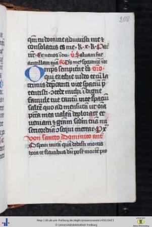 [208r - 214r] Orationen.