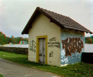 Wasserläufe Freiberg: Erzengler Teich (BED), Teichhaus