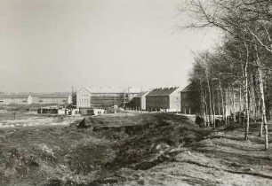 Lauchhammer-West, neue Wohnblocks östlich der Großkokerei, früher Bockwitz