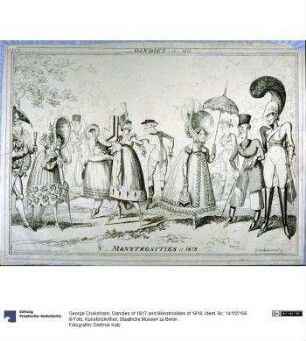Dandies of 1817 and Monstrosities of 1818