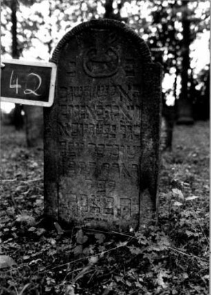 Grabstein 42 [Nir S. 57 Nr. 5.13]