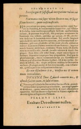 Psalmus LXXXI. - Psalmus XC.
