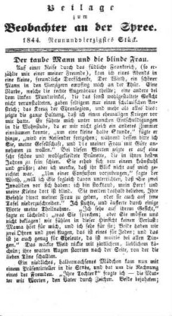 Beilage zum Beobachter an der Spree. 1844. 49. Stueck