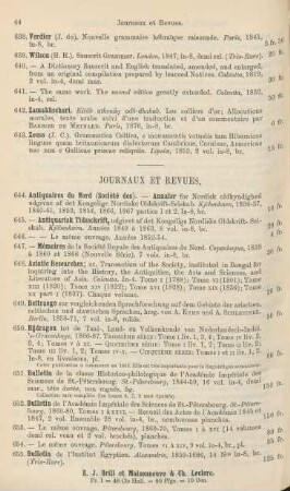 [C]. - Journaux et revues