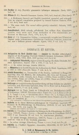 [C]. - Journaux et revues