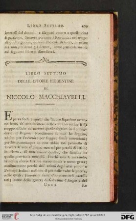 Libro settimo