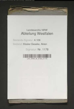 Tod der Kanonisse Alexandrine v. Plettenberg.
